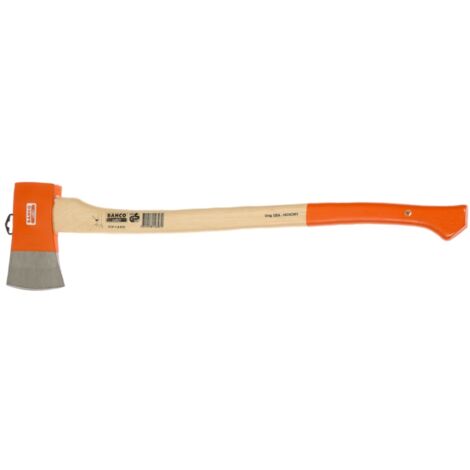 Bahco Fällaxt mit Hickory-Stiel, kanadische Ausführung, 850 mm, 3 kg