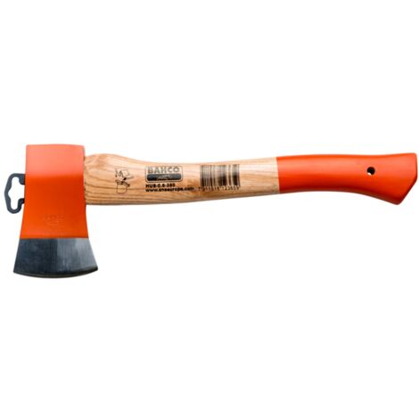 Bahco Camping-Axt mit geschwungenem Eschenstiel und Yankee-Muster, 500 mm, 1,15 kg (1/3)