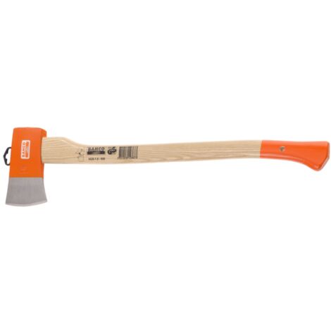 Bahco Camping-Axt mit geschwungenem Eschenstiel und Yankee-Muster, 650 mm, 1,4 kg (1/2)