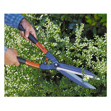 Bahco Hoch belastbare, leichte Heckenschere mit Stahlgriff, 570 mm
