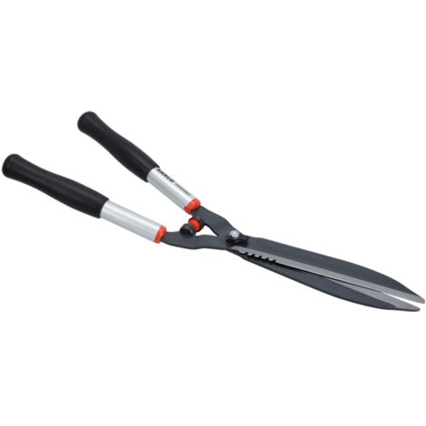 Bahco Hoch belastbare und leichte Heckenschere mit Aluminium-Griff, 570 mm