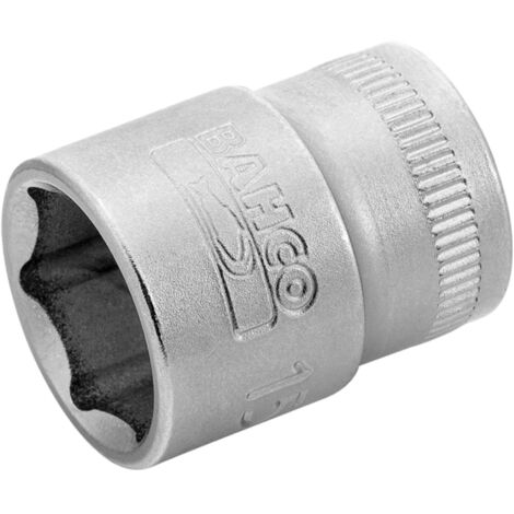Bahco 3/8 Steckschlüssel-Einsatz, Sechskant, 16 mm, matte Oberfläche, SB-Verpackung (1/4)