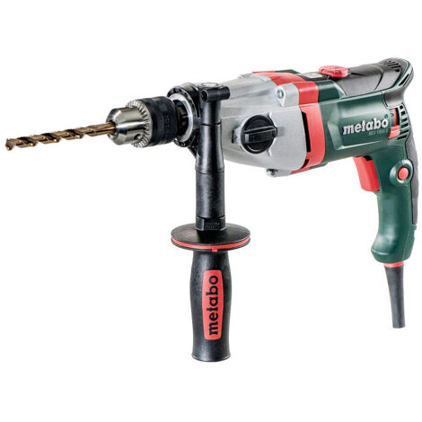 Bohrmaschine BEV 1300-2 - 1300W - Bohren Stahl Ø 10 mm  Holz Ø 20 mm - mit Griff Metabo