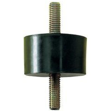 Gummi-Metall-Puffer zylindrisch Typ A D60xH40mm M10x28 NR57 (1/2)