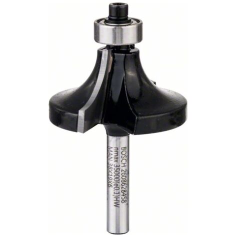 Bosch Abrundfräser 6 mm R1 12,7 mm D 38,1 mm L 18,6 mm G 60 mm - 2608628458