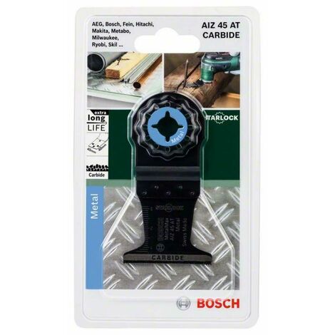 45 Professional Starlock Bosch AIZ Bosch x AT Tauchsägeblatt 40 mm MetalMax, 45