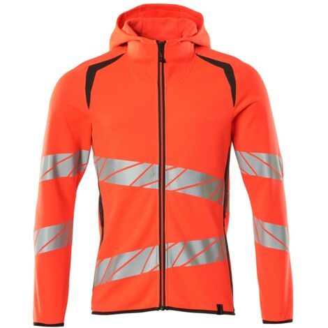 Mascot Kapuzensweatshirt 19284-781-22218 Gr. XS hi-vis rot/dunkelanthrazit (1/4)