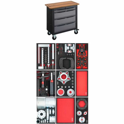 VIGOR Mobile Werkbank Series XL mit Spezialwerkzeug Sortiment, Art.Nr. V7280 (1/5)