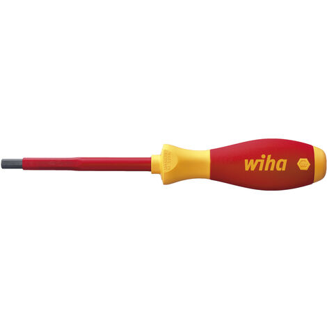 Wiha Schraubendreher SoftFinish® electric Sechskant 4,0 mm x 75 mm (30363)