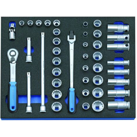 GEDORE Steckschlüsseleinsatz Außen-Torx E11 – 3/8 Zoll Antrieb | Für TX30 Schrauben | Made In Germany, Verchromt