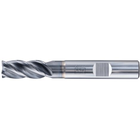 PFERD VHM Eckfräser lang 4 Schneiden Ø 10 mm Radius 1,0 mm TiAlN Schaft HB Universal Line Schruppen Schlichten Nuten (1/5)