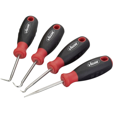 VIGOR Mini Haken Satz, 4-tlg., Anzahl Werkzeuge: 4 (1/5)
