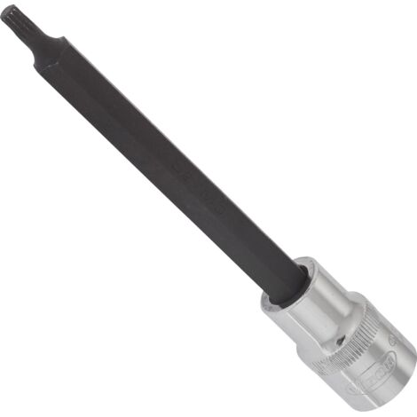 VIGOR Schraubendrehereinsatz, V2122, 1/2 (12,5 mm) Vierkant hohl, Innen Vielzahn Profil XZN, SW M5 (1/3)