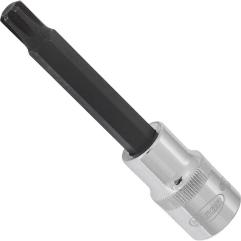 VIGOR Schraubendrehereinsatz, V2215, 1/2 (12,5 mm) Vierkant hohl, Innen Keilprofil Ribe-CV, SW M9 (1/3)