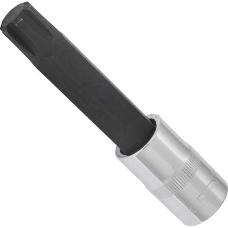 VIGOR Schraubendrehereinsatz, V2219, 1/2 (12,5 mm) Vierkant hohl, Innen Keilprofil Ribe-CV, SW M14 (1/3)