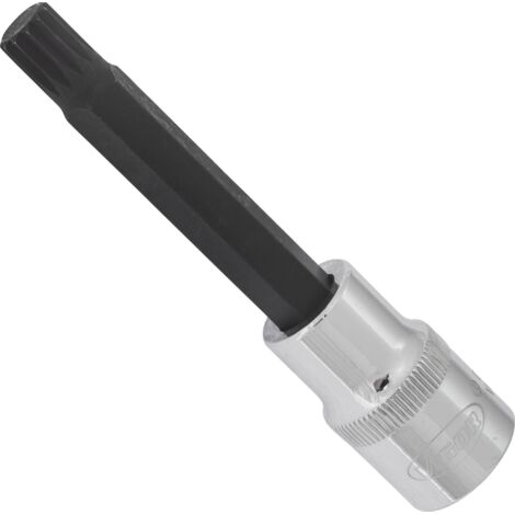 VIGOR Schraubendrehereinsatz, V2059, 1/2 (12,5 mm) Vierkant hohl, Innen Vielzahn Profil XZN, SW M10 (1/3)