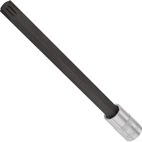 VIGOR Schraubendrehereinsatz, V2233, 1/2 (12,5 mm) Vierkant hohl, Innen Keilprofil Ribe-CV, SW M14 (1/3)