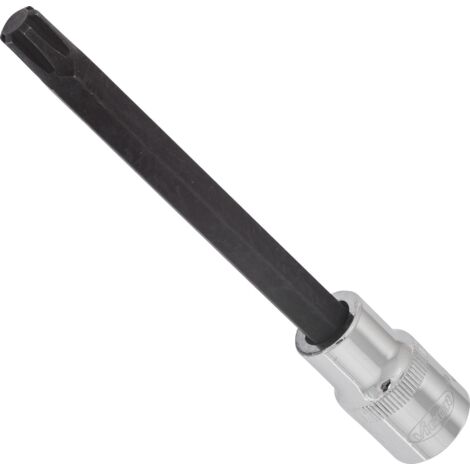 VIGOR Schraubendrehereinsatz, V2222, 1/2 (12,5 mm) Vierkant hohl, Innen Keilprofil Ribe-CV, SW M10 (1/3)