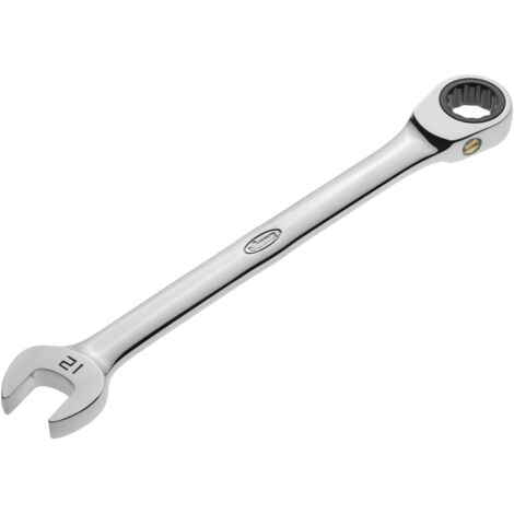 VIGOR Ratschen-Ring-Maulschlüssel, lang, Außen Doppelsechskant Profil, Außen Sechskant Profil, SW 12 mm (1/5)