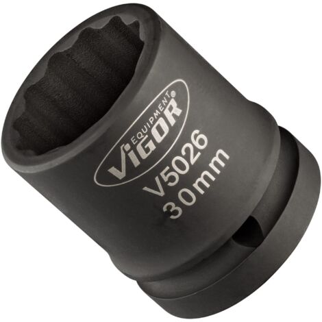 VIGOR Innenvierkant Antrieb 20 3/4 Zoll Kraft-Steckschlüssel-Einsatz V5026 V (1/4)