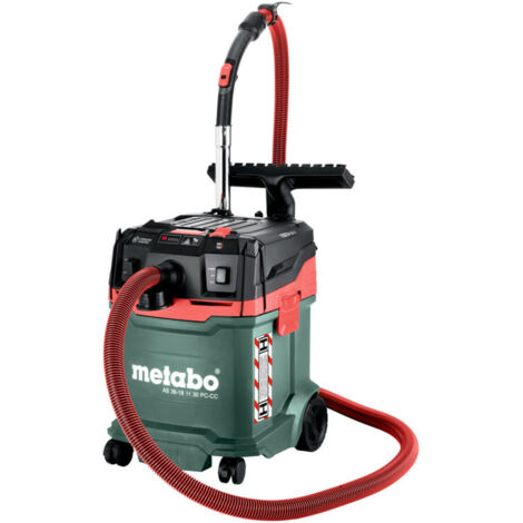 Metabo Akku-Sauger AS 36-18 H 30 PC-CC mit CordlessControl ohne Akku und Ladegerät (1/5)