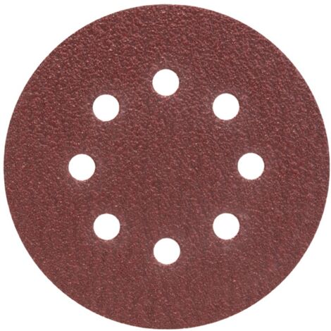 Bosch Schleifblatt-Set für Exzenterschleifer, 8 Löcher, 125 mm, K 40, 25er-Pack