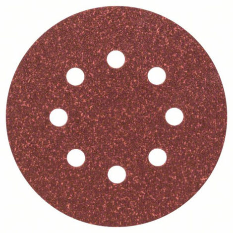 Bosch Accessories 2607019492 Exzenterschleifpapier mit Klett, gelocht Körnung (num) 60 (Ø) 125 mm