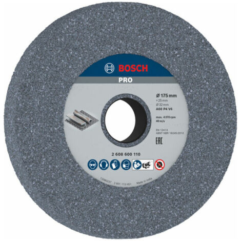 Bosch PRO Steel Schleifscheibe 175 x 25 x 32 mm G60 - 2608600110