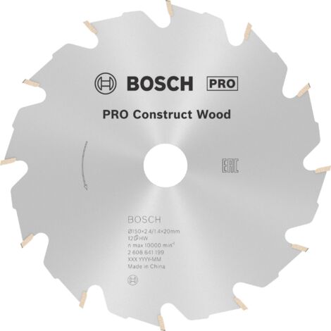 Bosch PRO Construct Wood Kreissägeblatt, 150 x 2,4 x 20 mm (1/5)