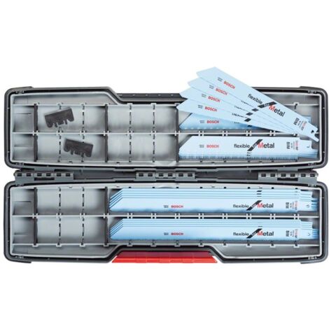 Bosch Säbelsägeblatt-Set Topseller in Tough Box 20-teilig für Hubsäge