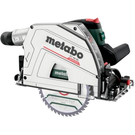 Metabo Tauchkreissäge KT 66 BL, incl. Sägeblatt, Zubehör, Karton