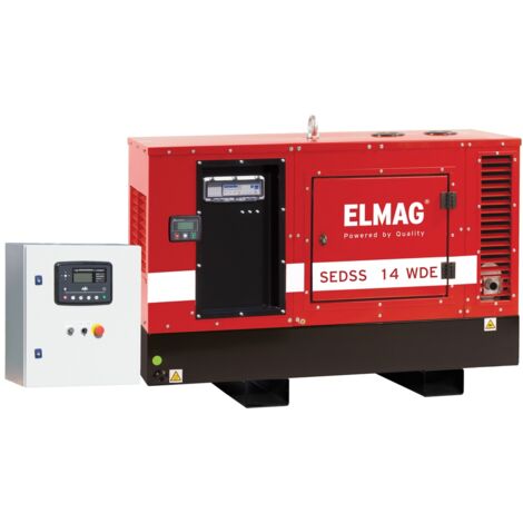 ELMAG Notstrom-Komplettpaket SEDSS 34WDE-ASS DIESEL-Stromerzeuger mit KUBOTA V3300 Motor, (super-schallgedämmt) inkl. Start-Stop-Automatik bei Netzau (1/3)