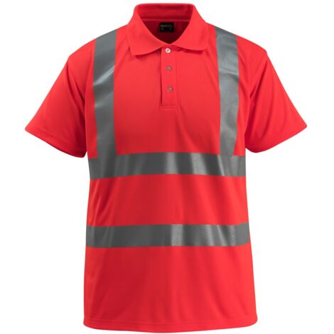 Mascot Warnschutz Polo-Shirt BOWEN SAFE LIGHT 50593 Gr. 2XL warnrot (1/4)