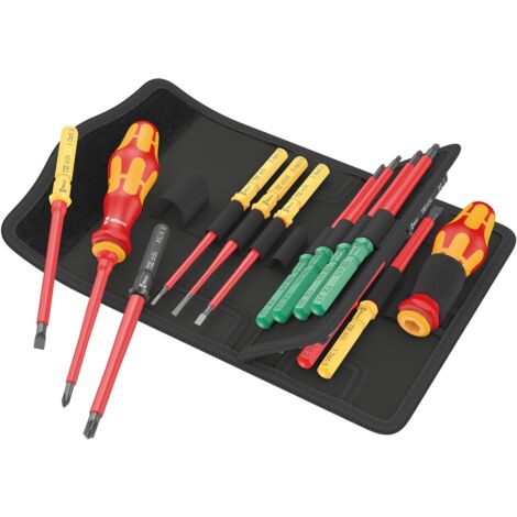 Wera Kraftform Kompakt VDE 17 Universal 1 Tool Finder Schraubendreher Set 17-tlg