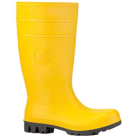 Feldtmann PVC Sicherheitsgummistiefel EUROMASTER 35362 S5 SRA Gr. 48 gelb (1/3)