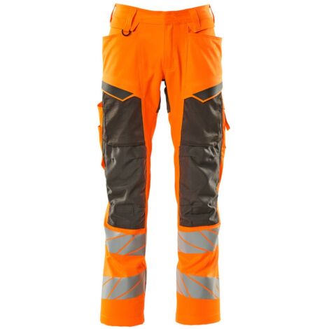 Mascot Warnschutz Bundhose 19579-236-1418 Gr. 100 hi-vis orange/dunkelanthrazit (1/4)