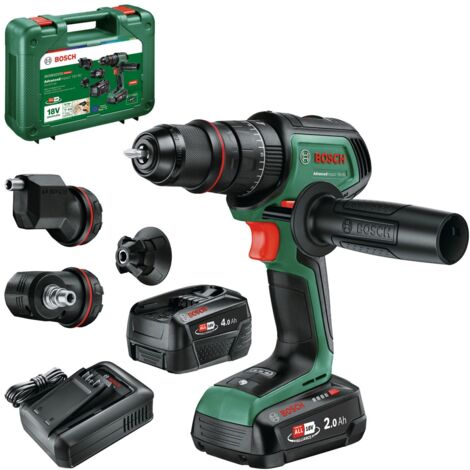 Akku-Schlagbohrmaschine AdvancedImpact 18V-80 QuickSnap, 2 x Akku PBA 18V