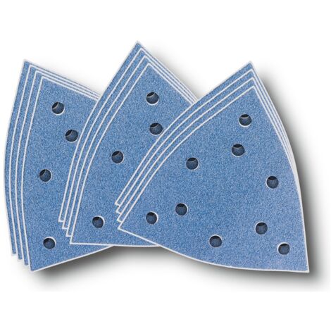 FEIN Schleifblatt-Set, Zirkon, Kantenlänge 130 mm, 12-tlg. (1/2)