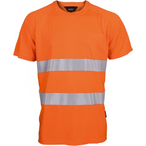 Triuso Vizwell Warnschutz-T-Shirt VWT1A Gr. 4XL orange
