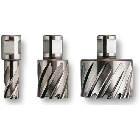 FEIN HSS Nova 25 Kernbohrer mit 3/4 in Weldon-Aufnahme, Bohr-Ø 40 mm, Schnitttiefe 25 mm