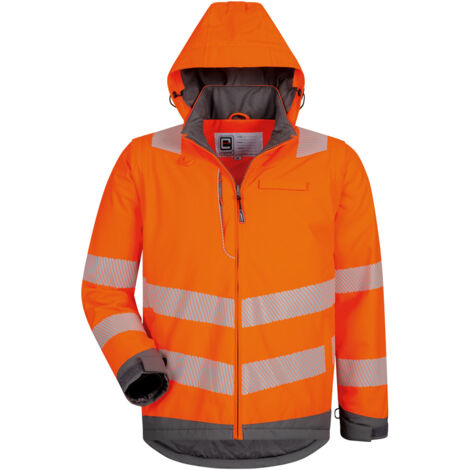 Elysee Warnschutz 2-in-1 Jacke Hademar 22432 Gr. 2XL orange/grau (1/4)