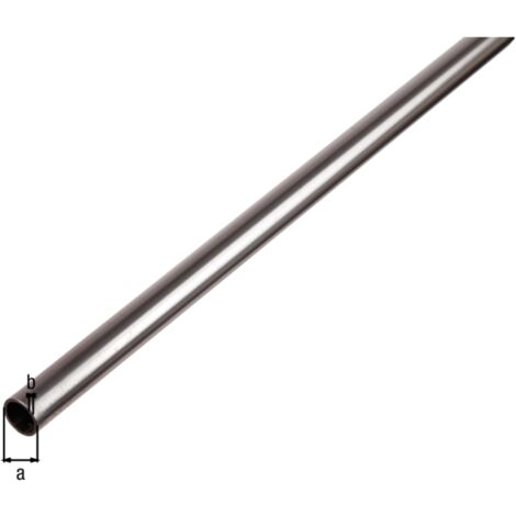 Produktbild von Aluminium Rundrohr 12x1mm – 1 Meter, Roh, Matt, Glatt – Für Dekoration, Basteln & Innenausbau
