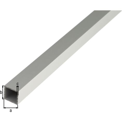 Produktbild von B&T Vierkantrohr 30x30x2 Mm – Stahl ST37 Schwarz 2000 Mm Länge (S235JR) Hohlprofil