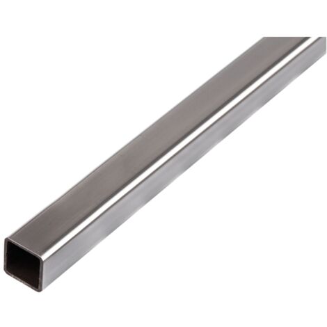 ALBERTS Vierkantrohr, Stahl roh, kaltgewalzt, LxBxHxS 2000 x 20 x 20 x 1,5 mm