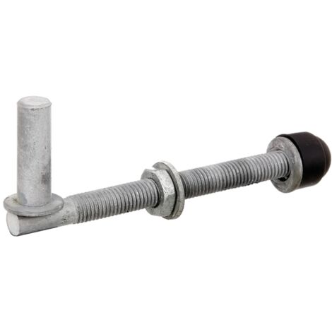 ALBERTS Kloben z.Durchschrauben, ein Paar, feuerverz., Dornst.Ø13mm, Länge 140mm, Gew.M12