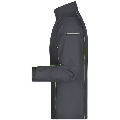 James & Nicholson Men's Premium Cotton Hooded Sweatshirt with Zip Lining