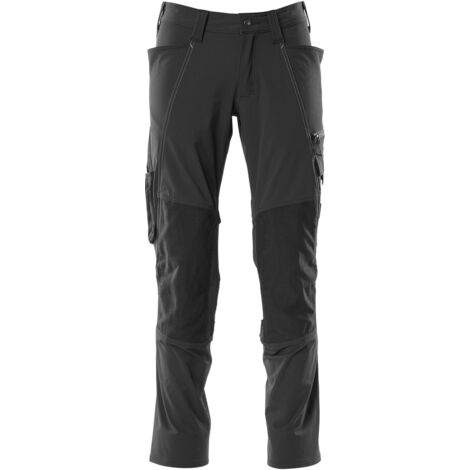 Mascot Workwear Box 18479 mit 2 Arbeitshosen und Gürtel Gr. 62 Länge 90 schwarz (1/2)