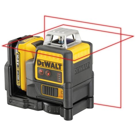 DeWalt Linienlaser 2x360Grad, rot, 10,8 V/2Ah