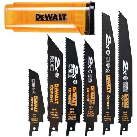 DeWalt Säbelsägeblatt-Set 6-tlg