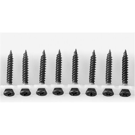 FEIN Schnellbauschrauben, Ø 3,9 mm, L 30 mm, VE 10 000 St, Doppelgewinde, mit Fräsrippe (1/2)